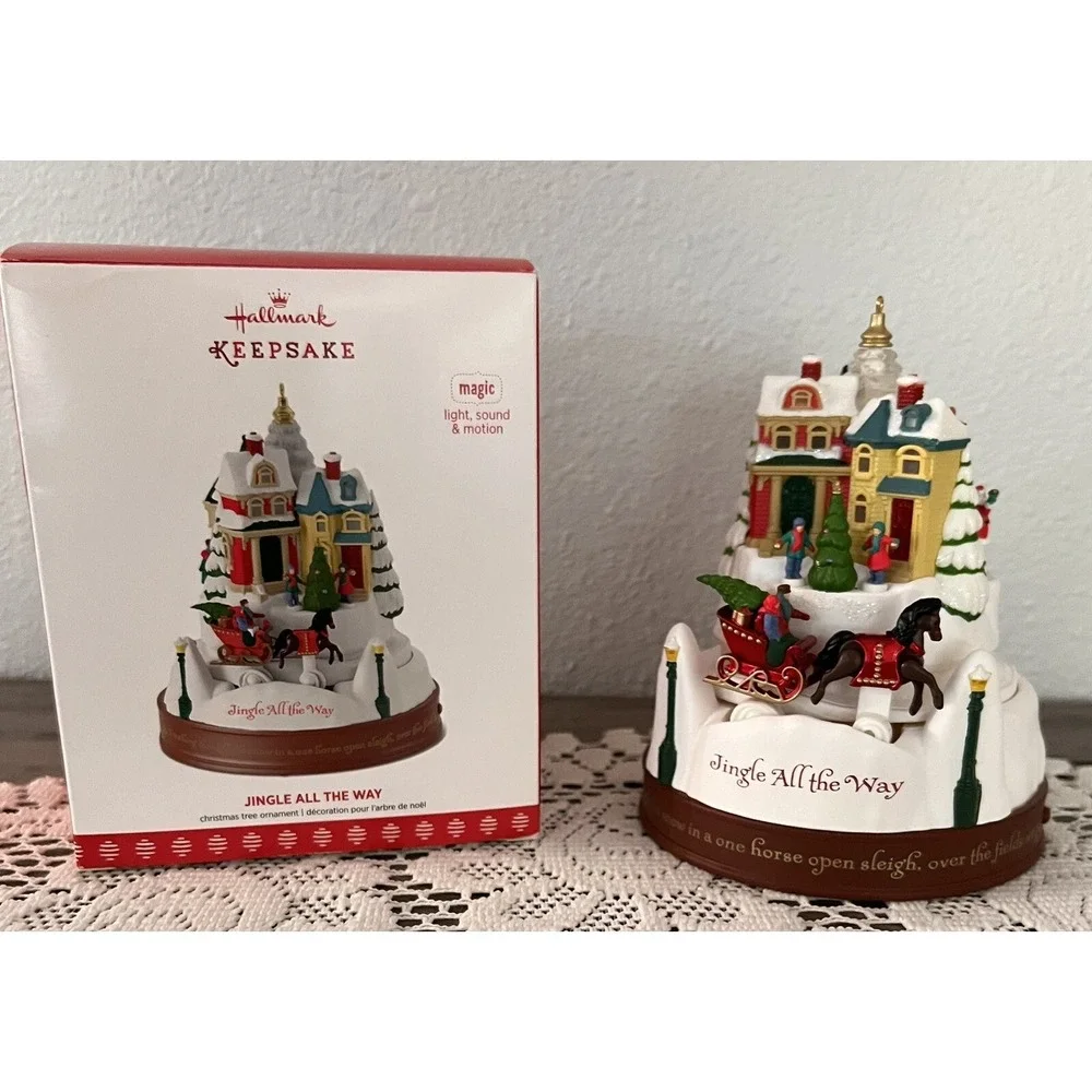 Hallmark Keepsake NEW 2017 Jingle All The Way Magic Christmas Ornament